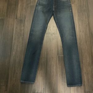 Imogene + Willie Charlie Button Fly Selvage 100% Cotton Jeans Size 28X35